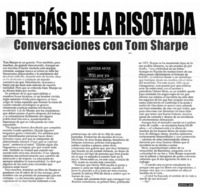 Detrás de la risotada