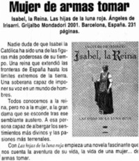 Mujer de armas tomar.