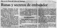 Runas y secretos de embajador.
