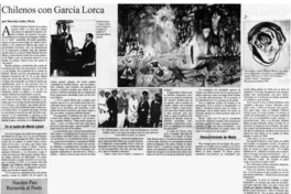 Chilenos con García Lorca