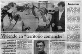 Viviendo en "territorio comanche"