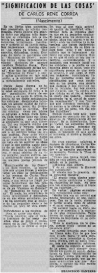 Significación de las cosas"