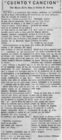Cuento y canción"