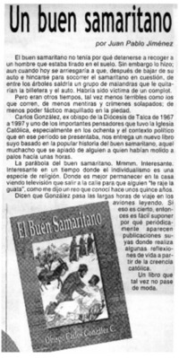 Un buen samaritano