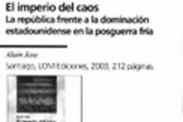 El imperio del caos : la república frente a la dominación estadounidense en la posguerra fría