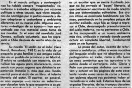 El mundo de José Donoso