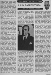 Julio Barrenechea