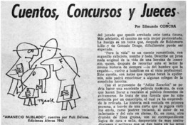 Cuentos, concursos y jueces