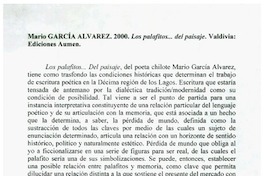 Palafitos -- del paisaje