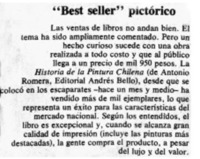 "Best Seller" pictórico.