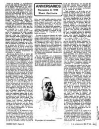 Noviembre 9, 1918 muere Apollinaire.