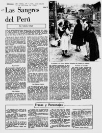 Las sangres del Perú