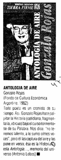 Antología de aire
