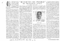 Muertes de perro" de Francisco Ayala