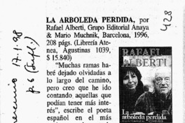 La Arboleda pérdida.