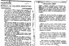 Borges, el celebre argentino