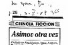 Asimov otra vez