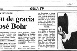 Pensión de gracia José Bohr.