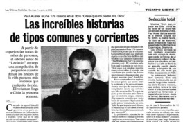 Las Increíbles historias de tipos comunes y corrientes.