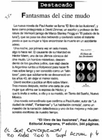 Fantasmas del cine mudo.