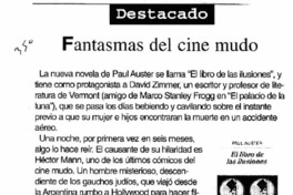 Fantasmas del cine mudo.