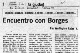 Encuentro con Borges
