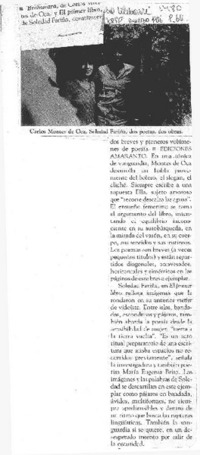 Dos breves y pioneros volúmenes de poesía