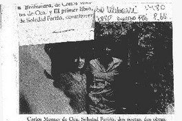 Dos breves y pioneros volúmenes de poesía