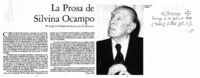La prosa de Silvina Ocampo