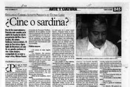 ¿Cine o sardina?