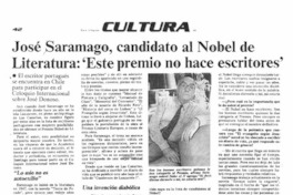 Primer libro para niños escrito por José Saramago.