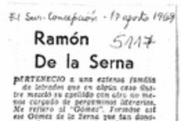 Ramón de la Serna