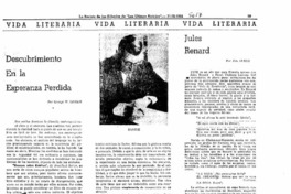 Descubrimiento en la esperanza perdida