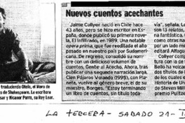 Nuevos cuentos acechantes.