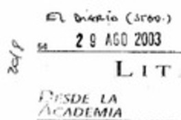 Desde la Academia