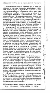 Obras completas de Alfonso Reyes, Tomo XI.