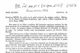 La crítica en la edad ateniense