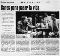 Bares para pasar la vida