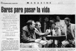 Bares para pasar la vida