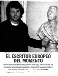 El escritor europeo del momento
