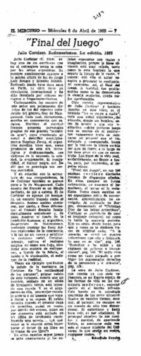 "Final del juego"