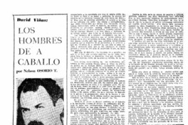 Los hombres de a caballo