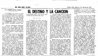 El Destino y la canción