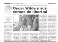 Oscar Wilde y sus versos de libertad