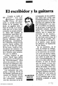 El Escribidor y la guitarra