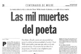 Las mil muertes del poeta