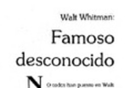 Famoso desconocido