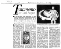 Testamento de Carl Sagan