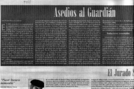 Asedios al guardián