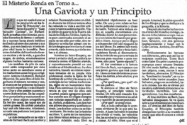 Una Gaviota y un Principito El Misterio Ronda en torno a...
